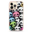 Cute Pandas iPhone 13 Pro Max Impact Guard Bumper Case Sale