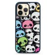 Cute Pandas iPhone 14 Pro Max Impact Guard Bumper Case Sale