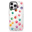 Watercolour Polka Dot iPhone 14 Pro Max MagSafe Compatible Ultra Clear Case Supply