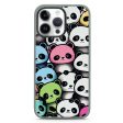 Cute Pandas iPhone 14 Pro Max Impact Guard Bumper Case Sale