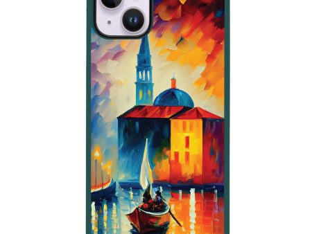 A Boat in Italy iPhone 14 Plus Impact Guard Bumper Case Discount