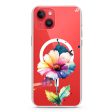 A Beautiful Flower iPhone 14 Plus MagSafe Compatible Ultra Clear Case on Sale