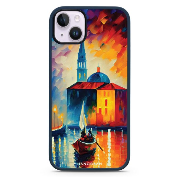 A Boat in Italy iPhone 14 Plus Impact Guard Bumper Case Discount