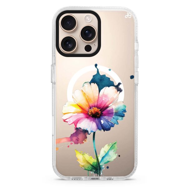 A Beautiful Flower MagSafe Compatible Ultra Clear Case Discount