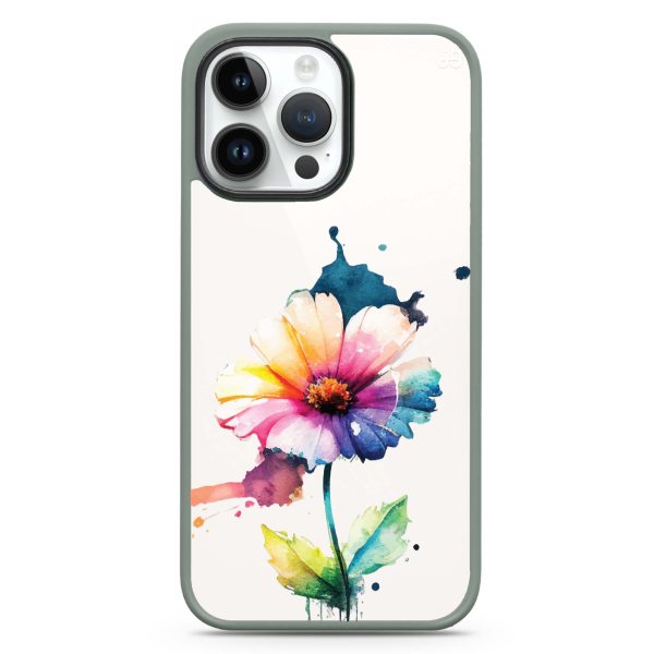 A Beautiful Flower iPhone 13 Pro Max Impact Guard Bumper Case For Sale