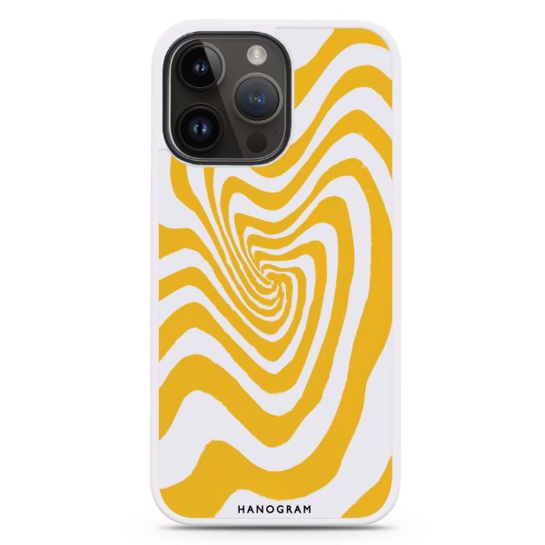 Abstract Paint Pattern iPhone 14 Pro Impact Guard Bumper Case Online now