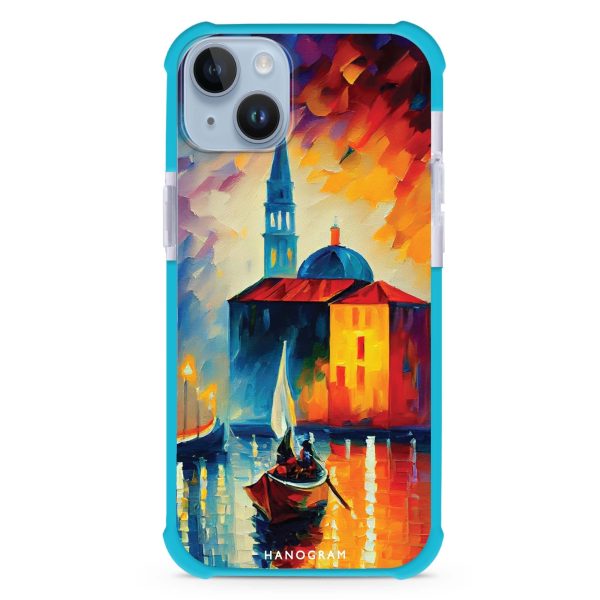 A Boat in Italy iPhone 14 MagSafe Compatible Ultra Shockproof Case Fashion