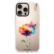 A Beautiful Watercolour Flower iPhone Ultra Clear Case Hot on Sale