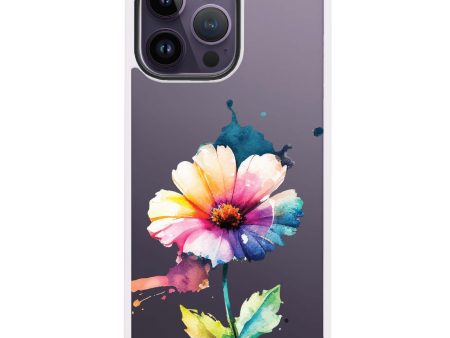 A Beautiful Flower iPhone 15 Pro Max Impact Guard Bumper Case For Discount