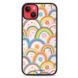 Colourful Rainbow Floral iPhone 15 Plus Impact Guard Bumper Case on Sale