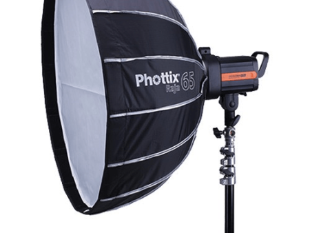 Phottix Raja Parabolic Softbox (26 ) With Bowens Style S-mount Supply