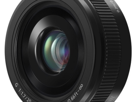 Panasonic Lumix G 20mm f 1.7 II ASPH Lens (Black) Online