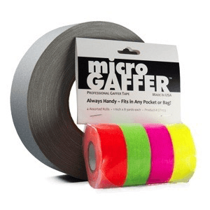 Visual Departures microGAFFER Fluorescent Tape Kit (4 Pack) on Sale