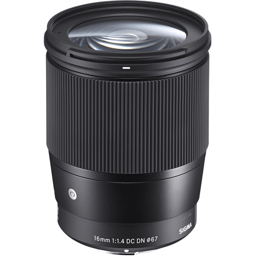 Sigma 16mm f 1.4 DC DN Contemporary Lens for Micro Four Thirds Hot on Sale