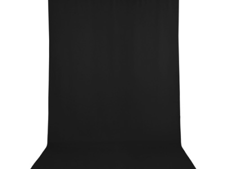 Promaster Wrinkle Resistant Backdrop 10x20 - Black For Discount