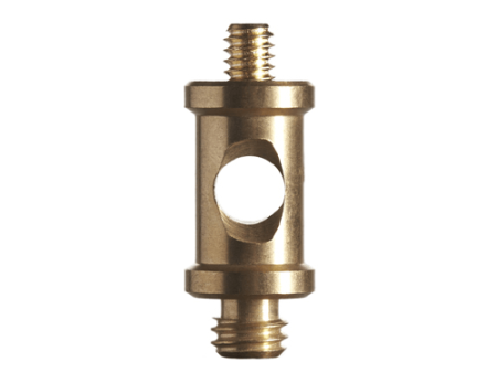 Promaster Short Brass Spigot 1 4-20 male to 3 8 male Supply