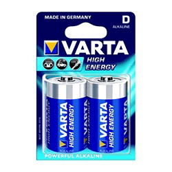 Varta High Energy D Batteries (2 Pack) For Cheap