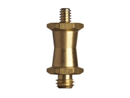 Promaster Short Brass Stud 1 4-20 male to 3 8 male Fashion