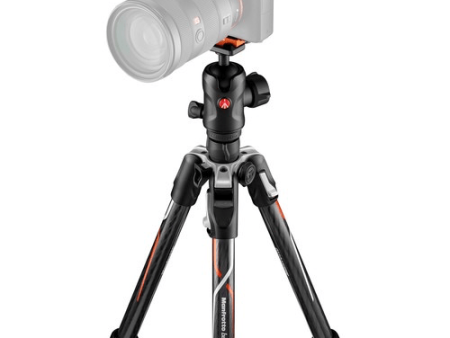 Manfrotto Befree GT Travel Carbon Fiber Tripod with 496 Ball Head for Sony a Series Cameras (Black) For Cheap