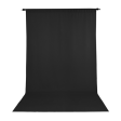 Promaster Wrinkle Resistant Backdrop 5x9 - Black For Cheap