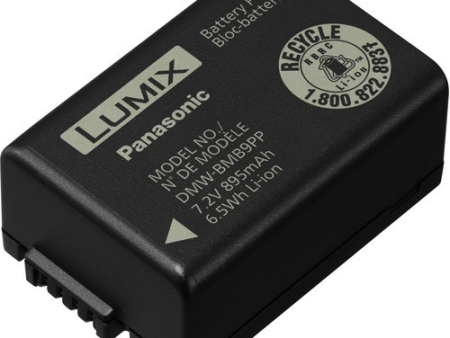 Panasonic DMW-BMB9PP Lithium-Ion Battery (7.2V, 895mAh) Discount