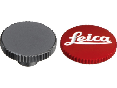 Leica Soft Release Button for M-System Cameras - 12mm, Red “Leica” on Sale