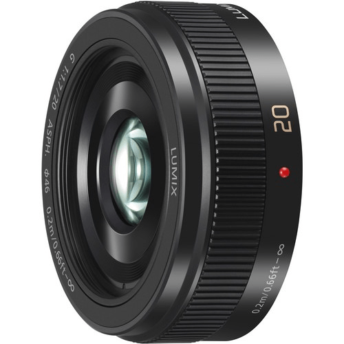 Panasonic Lumix G 20mm f 1.7 II ASPH Lens (Black) Online