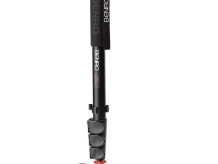 Benro A48FD Series 4 Aluminum Monopod with 3-Leg Locking Base on Sale