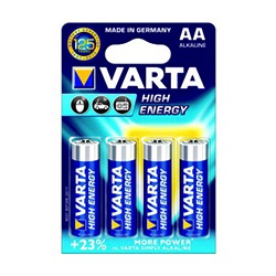 Varta High Energy AA Batteries (4 Pack) Hot on Sale