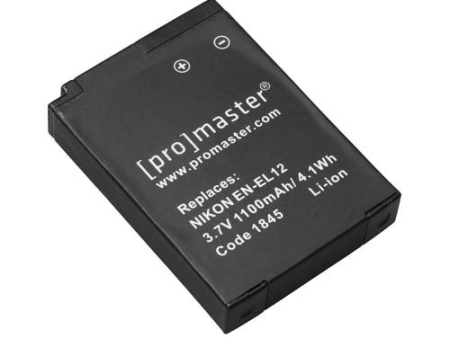 Promaster EN-EL12 Lithium Ion Battery for Nikon Fashion