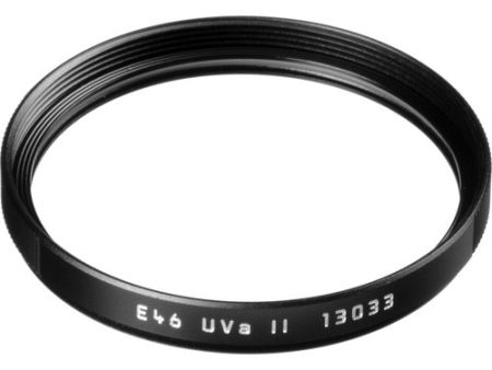 Leica E46 UVa II Filter (Black) Online now