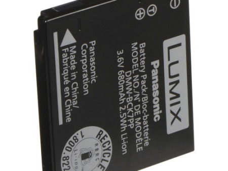 Panasonic DMW-BCK7 Lithium-Ion Battery (680mAh) on Sale