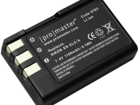 Promaster EN-EL9 A Lithium Ion Battery for Nikon For Discount