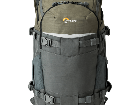 Lowepro Flipside Trek BP 250 AW Backpack (Gray Dark Green) For Sale