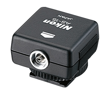 Nikon AS-15 Sync Terminal Adapter (Hot Shoe to PC) Online Hot Sale