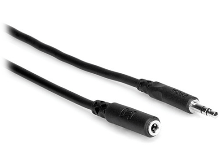 Hosa Technology Stereo Mini Male to Stereo Mini Female Cable - 25 (7.62 m) Supply