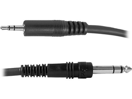 Hosa Technology Stereo Mini Male to Stereo 1 4  Male Cable - 10 For Discount